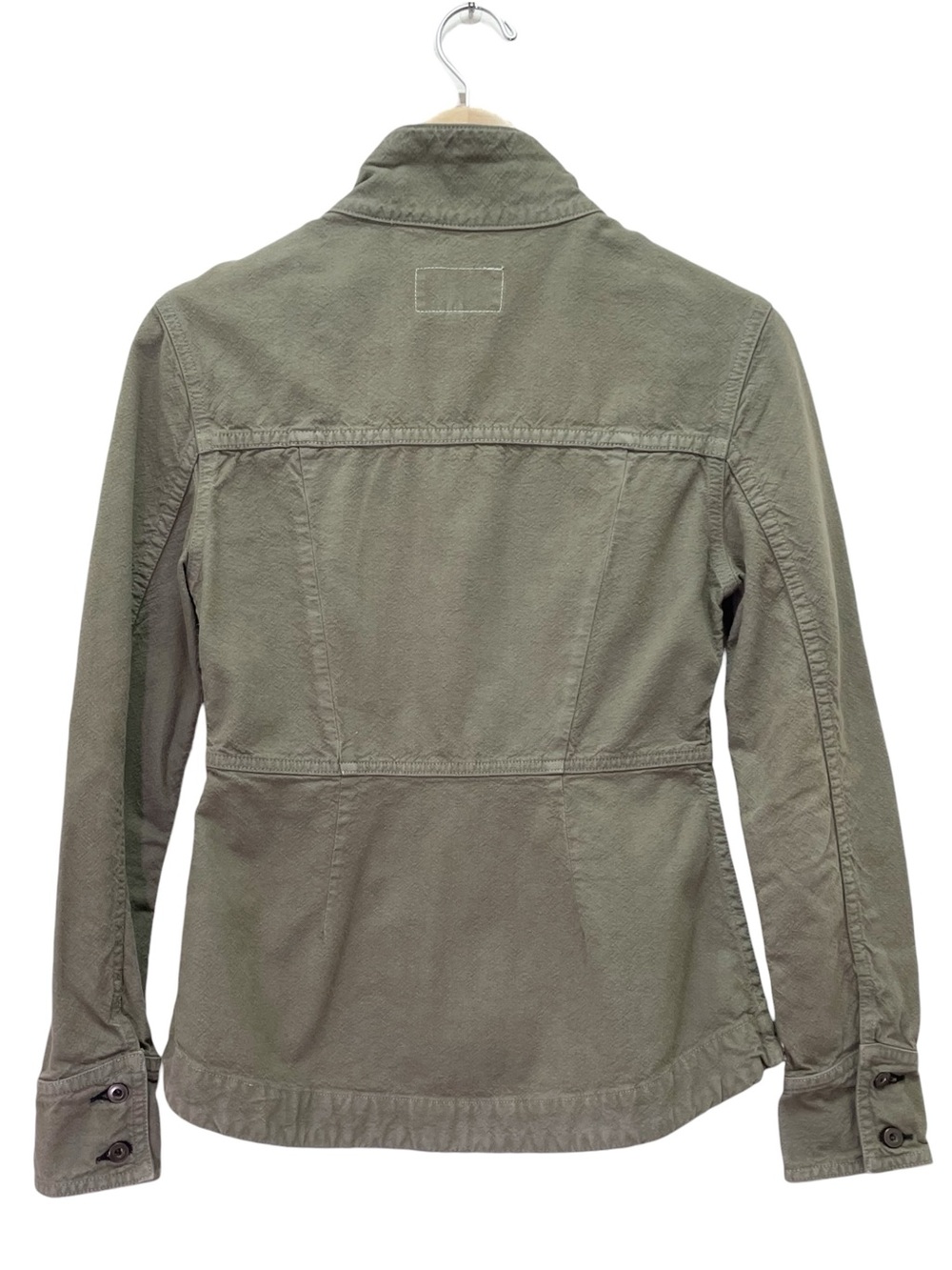 Rag & Bone Chamberlain Jacket Size XS Army Olive Green Cotton Military Utility - Picture 4 of 15